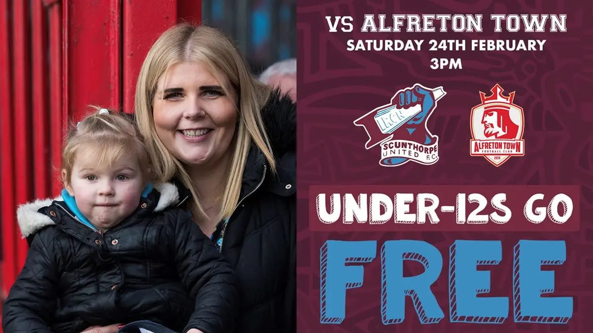 Under-12s go FREE against Alfreton Town