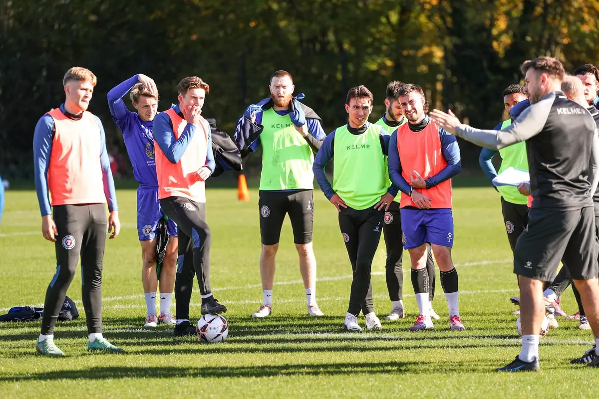 Gallery: Monday's training