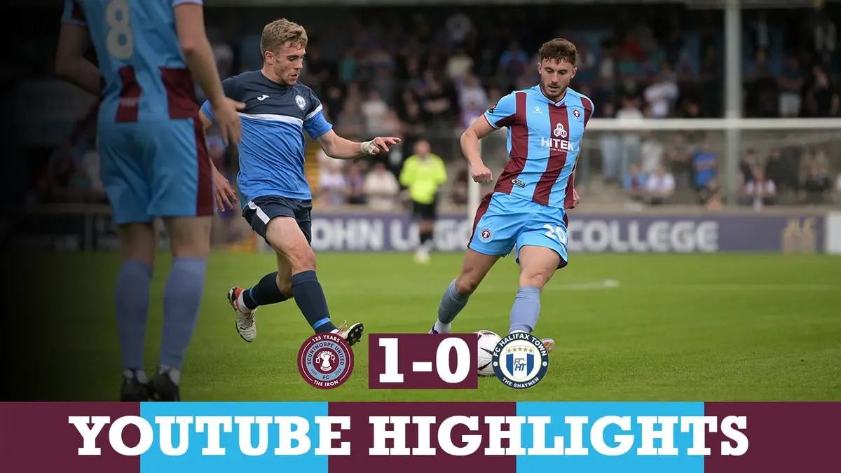 MATCH ACTION: Iron 1-0 FC Halifax Town