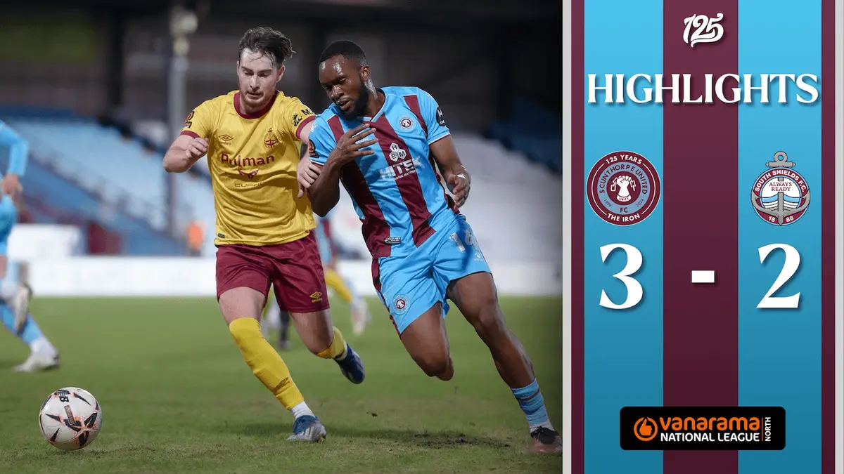 MATCH ACTION: Iron 3-2 South Shields