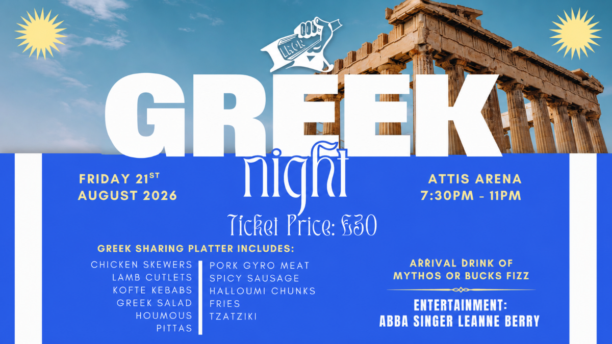 One week to go: Greek night at the Attis Arena
