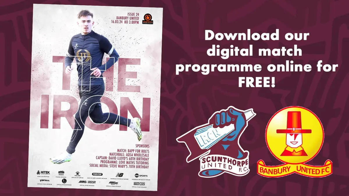 Digital programme: Iron v Banbury United