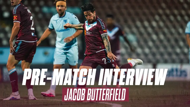 PRE-MATCH INTERVIEW: Jacob Butterfield previews Eastleigh clash