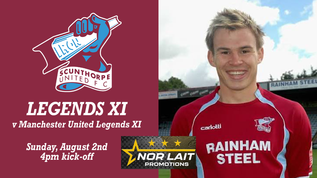 The gaffer will take his place in the Iron XI for this weekend's Legends encounter