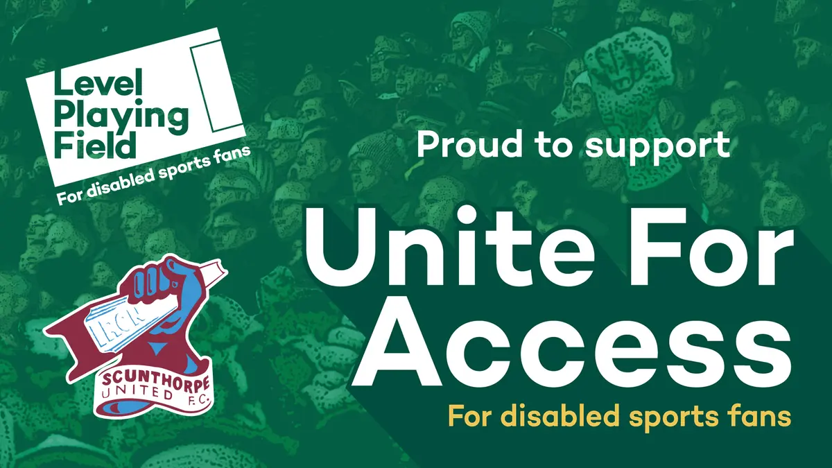 Iron support Unite for Access campaign