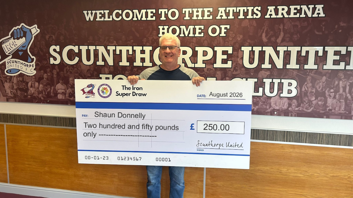Shaun Donnelly becomes latest recipient of Iron Super Draw cash prize