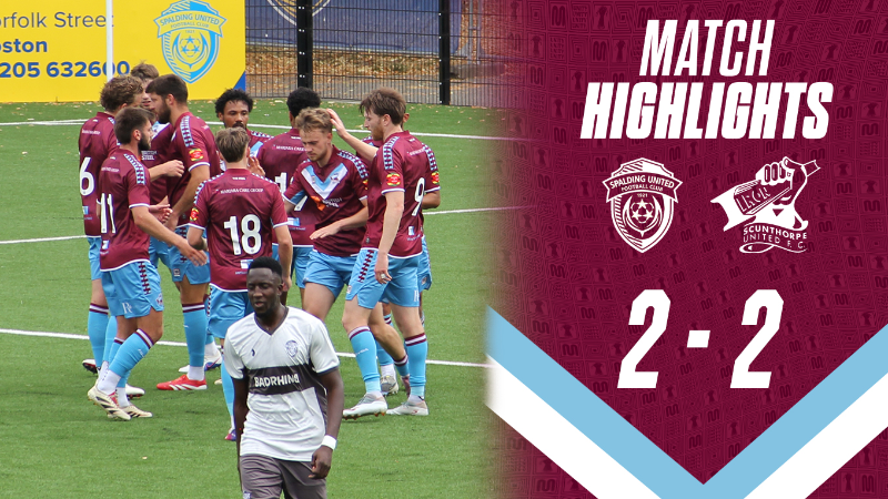 EXTENDED HIGHLIGHTS: Spalding United 2-2 Iron