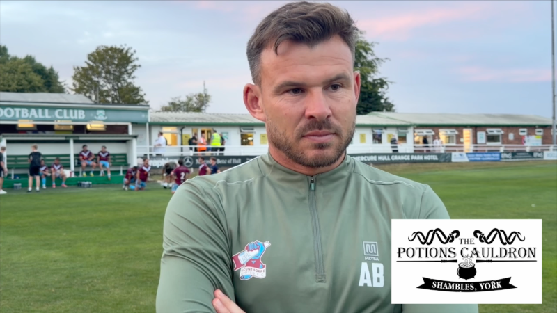 POST-MATCH INTERVIEW: Andy Butler reflects on Ferriby nine-goal encounter