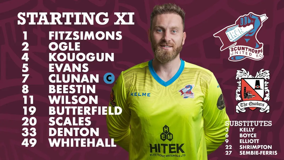 Team news: Darlington (H)