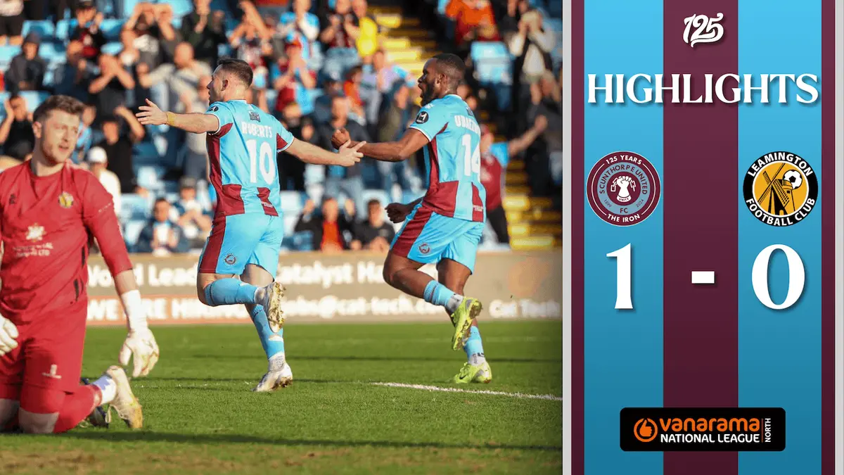 MATCH ACTION: Iron 1-0 Leamington