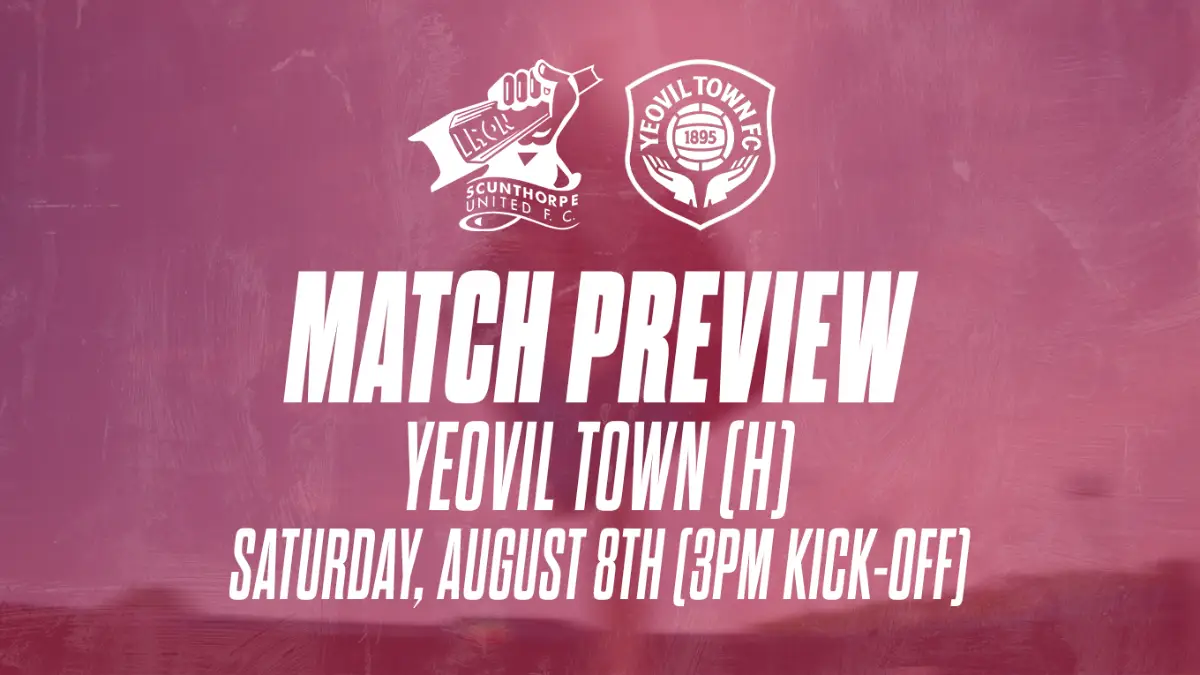 PREVIEW: Yeovil Town (H) - August 8th 2026