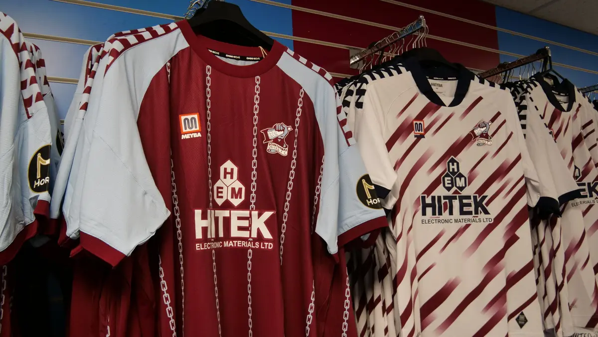 Available in-store and online, our home and away match kit now available!