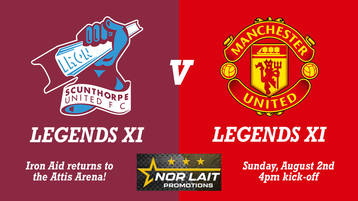 Win the chance to play on the Iron Legends or Manchester United Legends team this August!