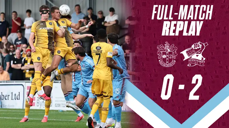 FULL-MATCH REPLAY: Sutton United 0-2 Iron