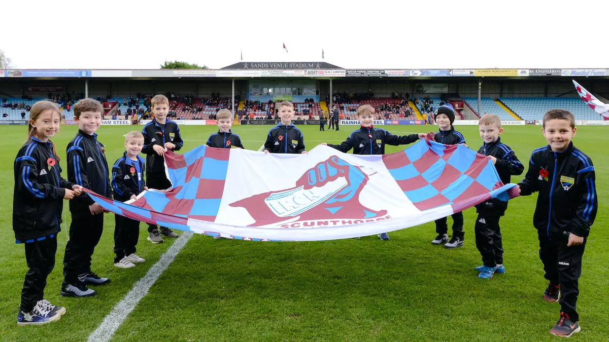Barton United Under-9s Jaguars enjoy big flag package at the weekend