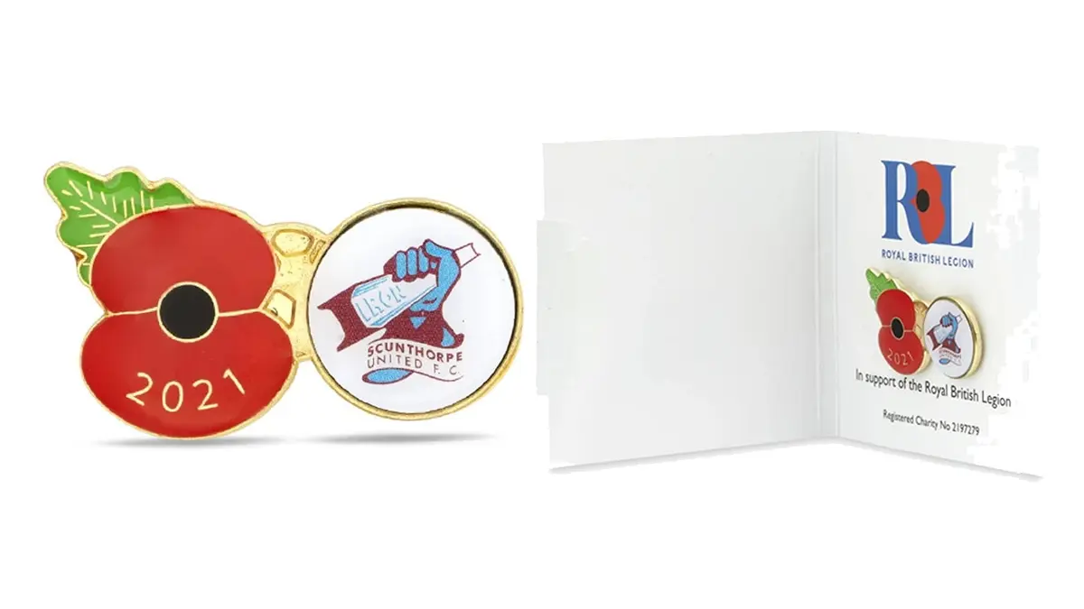 Poppy pin badges go on sale