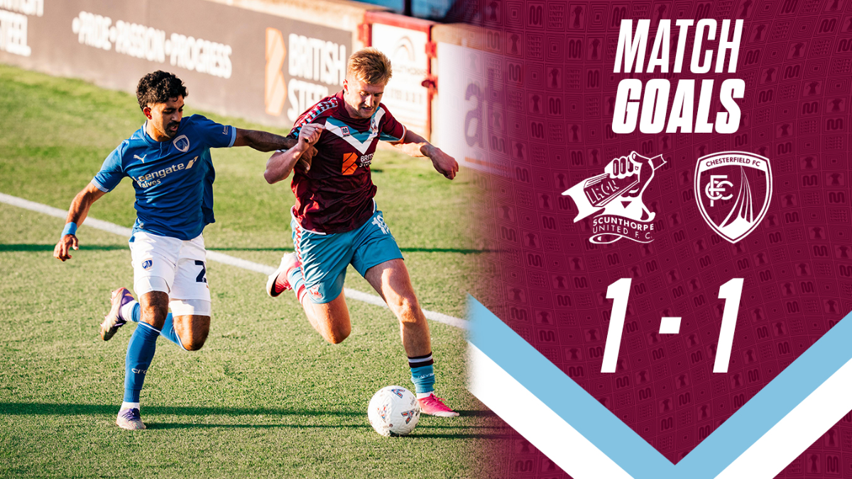 Match goals: Iron 1-1 Chesterfield