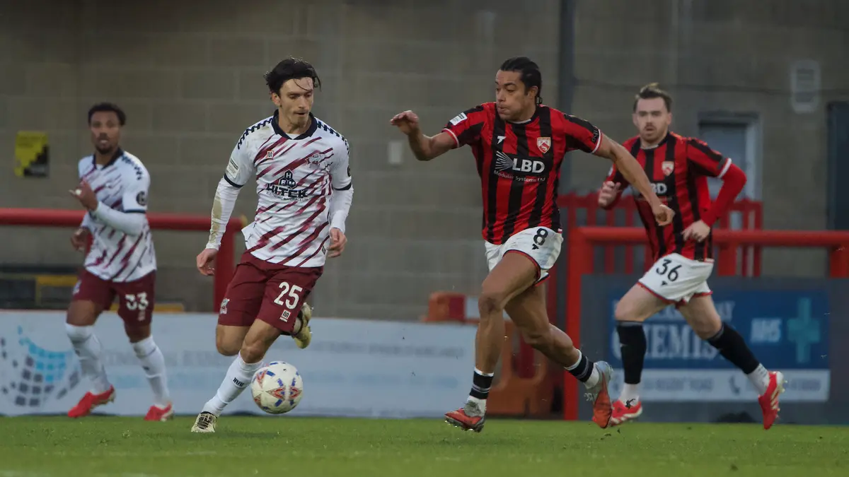 Report: Morecambe 2-2 Iron