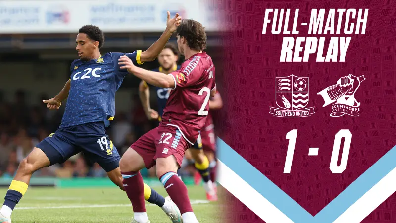 FULL-MATCH REPLAY: Southend United 1-0 Iron