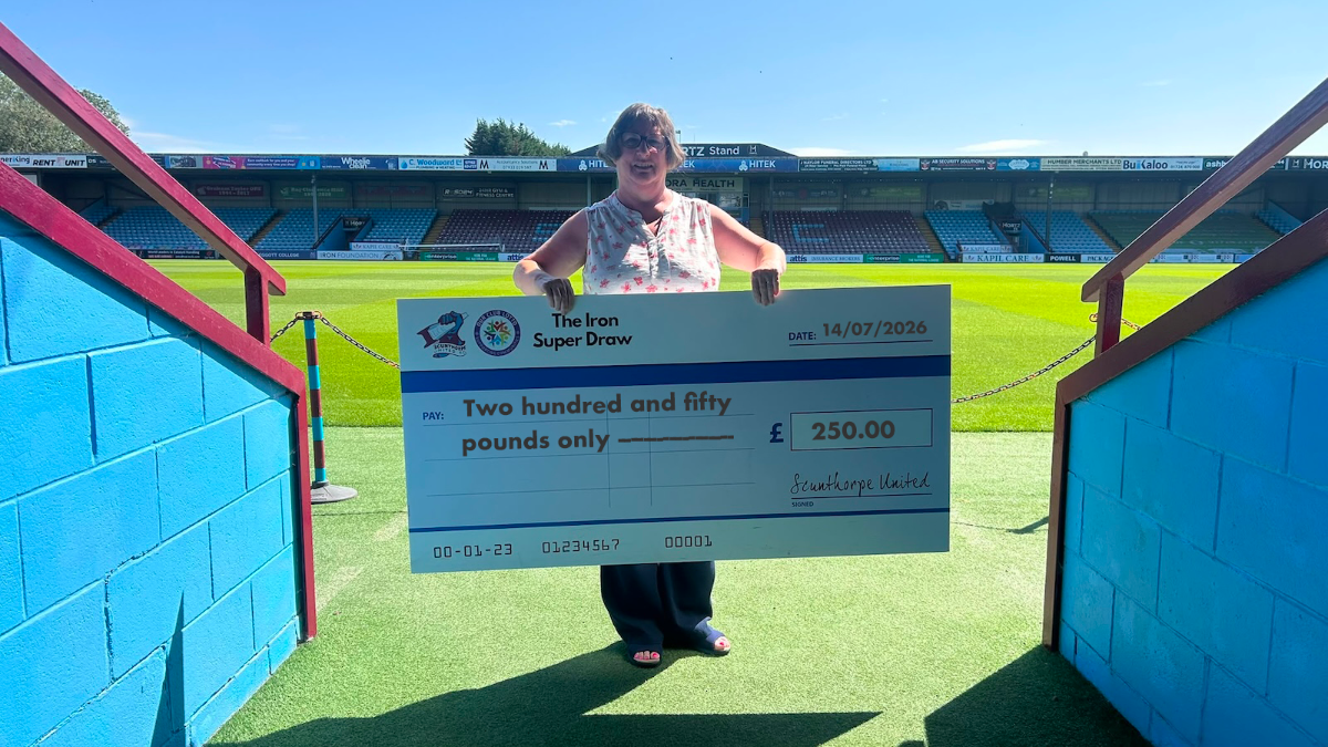 Jane Smith becomes latest recipient of Iron Super Draw cash prize