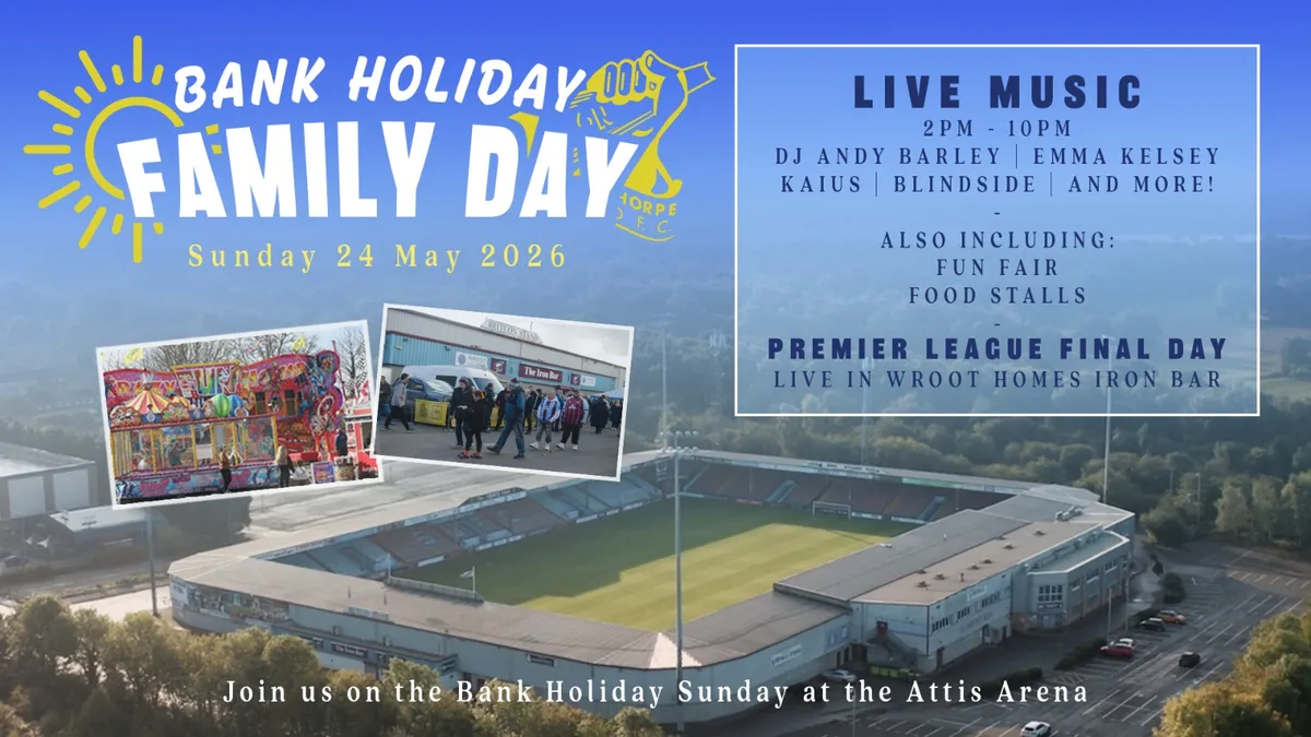 May Bank Holiday Family Day at the Attis Arena this Sunday