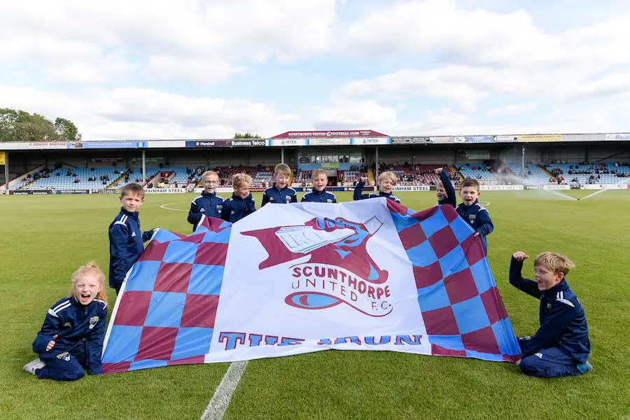 Barton United Under-9s enjoy Big Flag package ahead of York clash