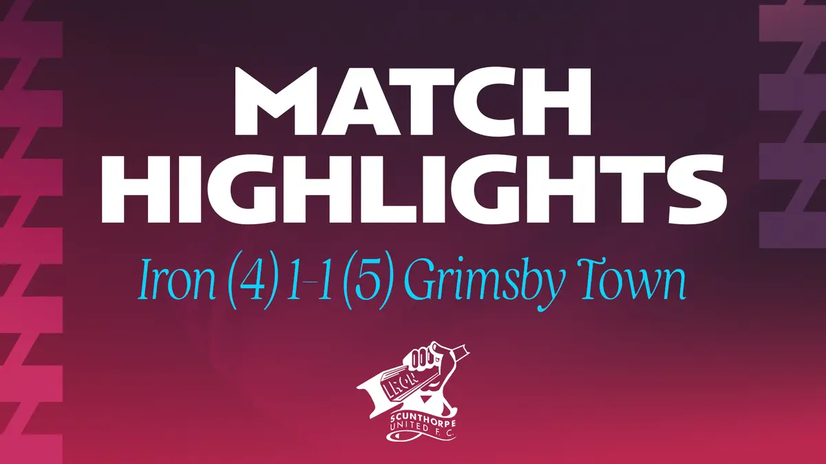 MATCH ACTION: Iron 1-1 Grimsby Town (4-5 on pens)