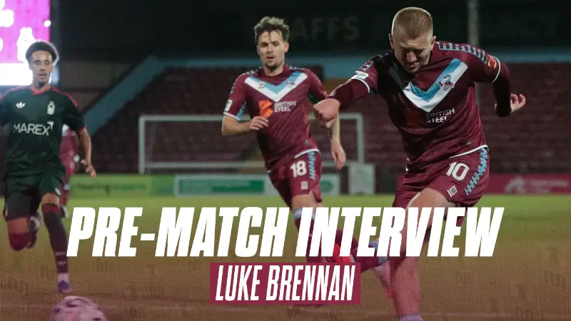 PRE-MATCH INTERVIEW: Luke Brennan previews Boreham Wood