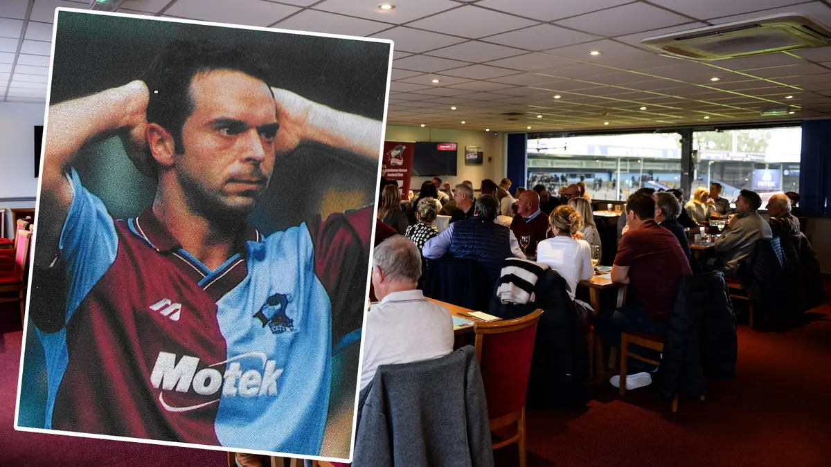 John Eyre the guest speaker with hospitality on sale for Rochdale game