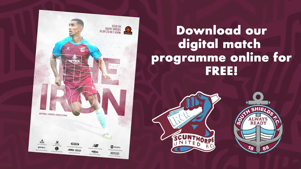 Digital programme: Iron v South Shields