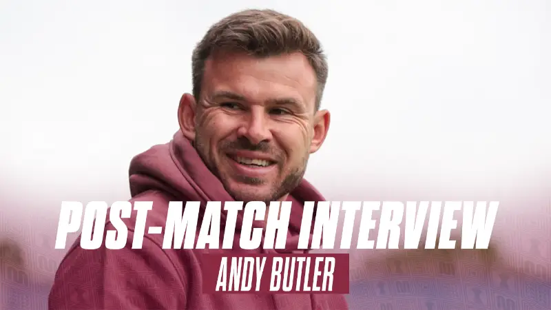 POST-MATCH REACTION: Andy Butler speaks following Eastleigh away encounter
