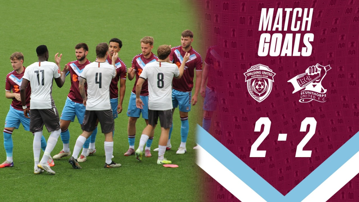 Match goals: Spalding United 2-2 Iron