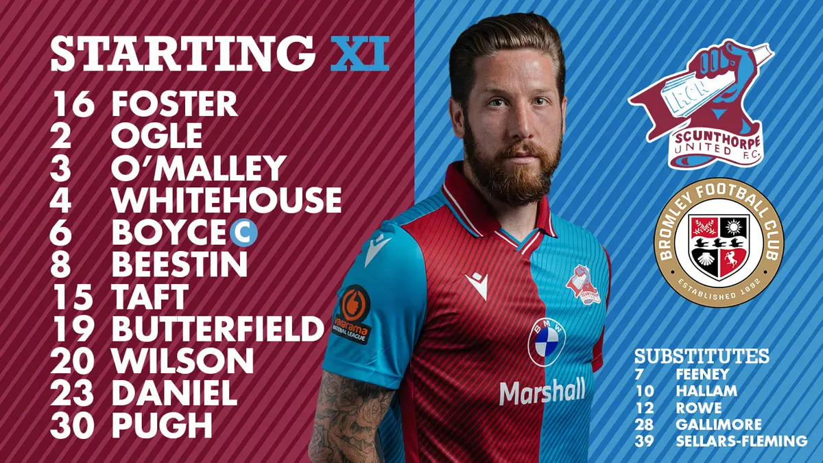 Team news: Bromley (H)
