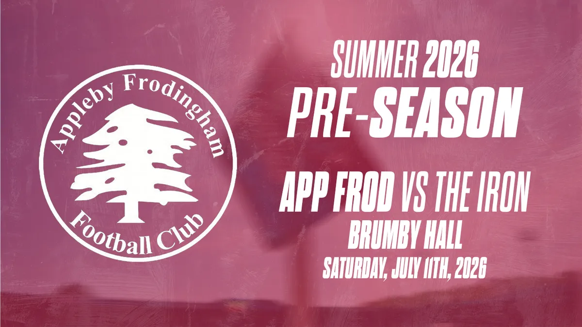 Iron to play first Saturday pre-season fixture against App Frod