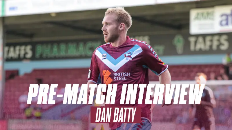 PRE-MATCH INTERVIEW: Dan Batty previews AFC Fylde clash