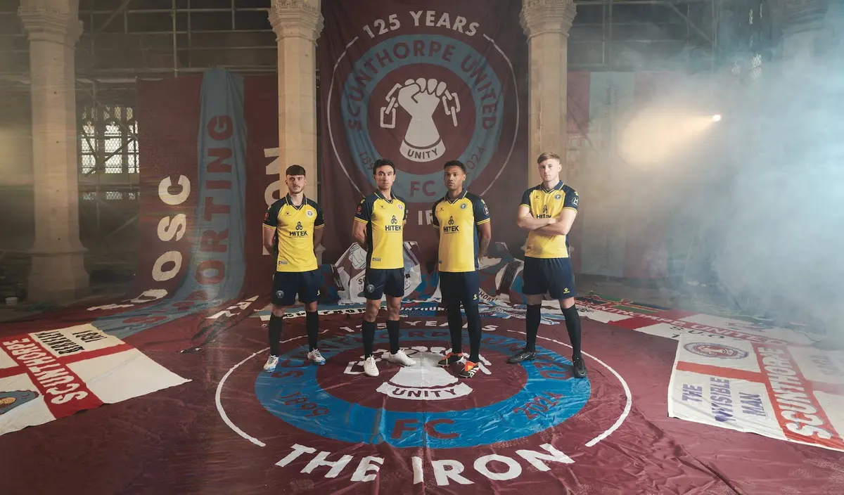 Returned by a legend, 25 years on - Scunthorpe United away shirt for anniversary year revealed!