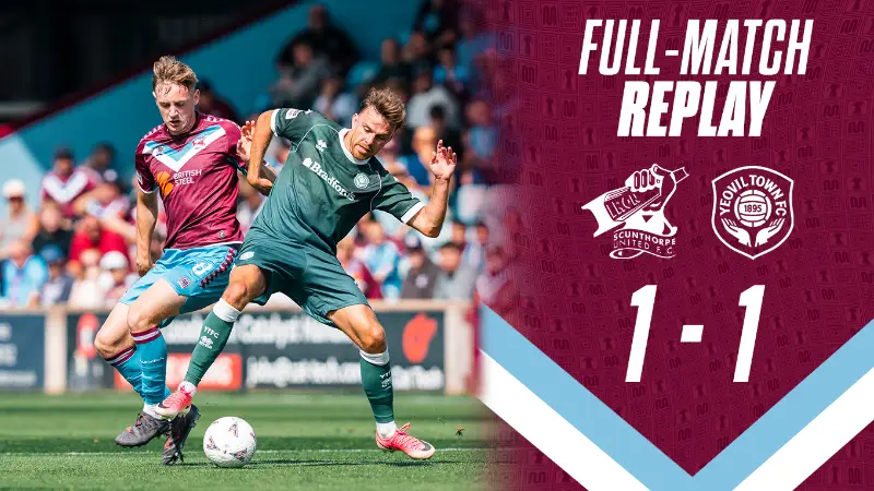 FULL-MATCH REPLAY: Iron 1-1 Yeovil Town