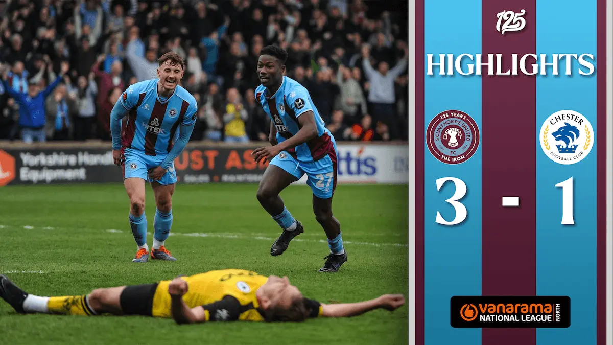 MATCH ACTION: Iron 3-1 Chester