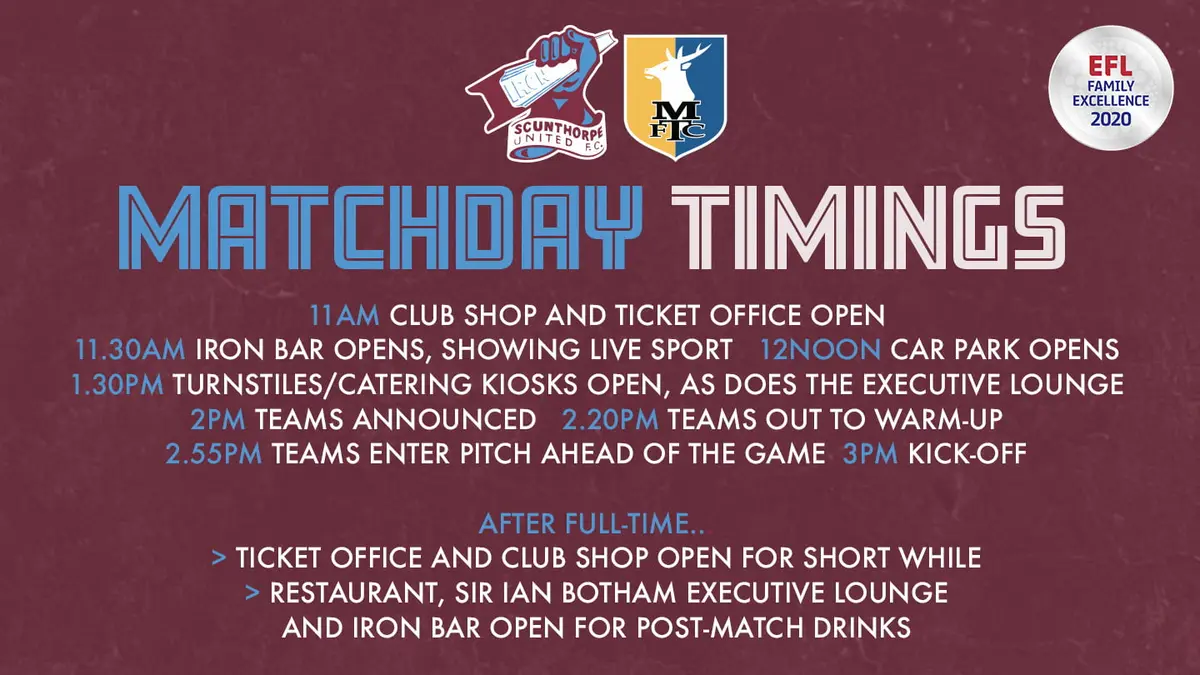 What's on guide: Mansfield Town (H)
