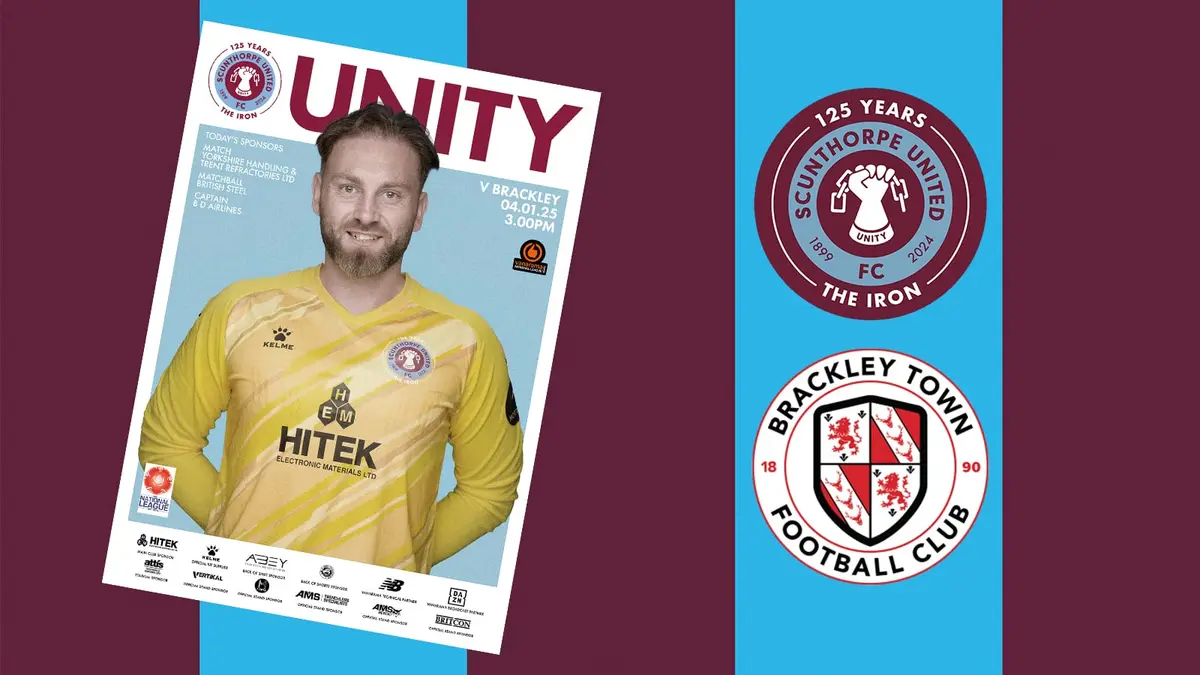 Get your Iron v Brackley Town programme online to guarantee a copy this Tuesday!