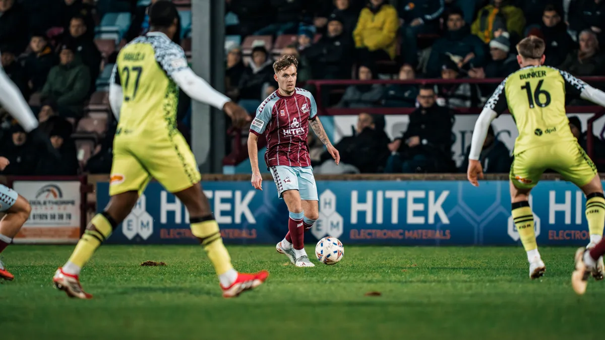 Iron secure vital three points at The Attis Arena