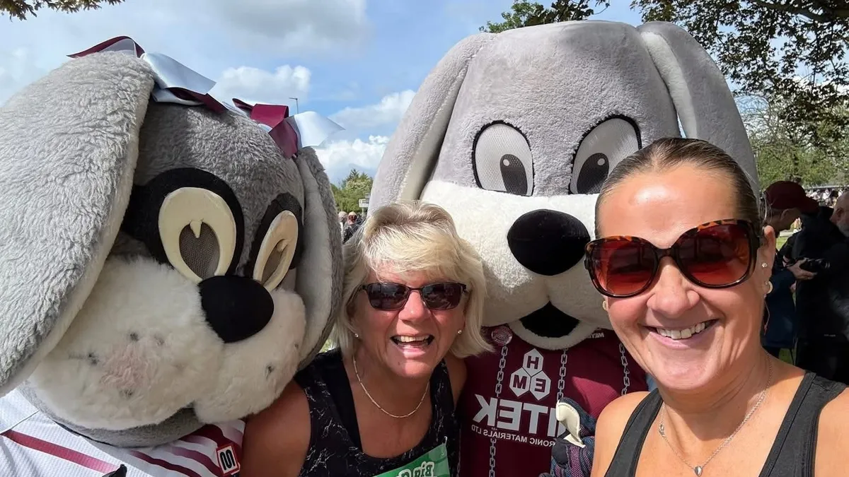 Iron support Curly's 10k race at the weekend