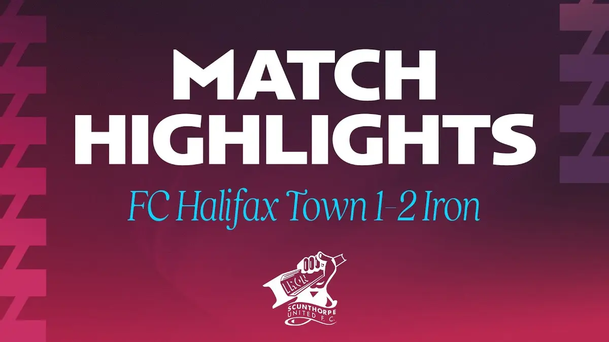 MATCH ACTION: FC Halifax Town 1-2 Iron