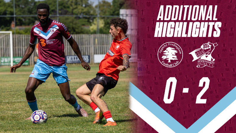ADDITIONAL HIGHLIGHTS: Appleby Frodingham 0-2 Iron