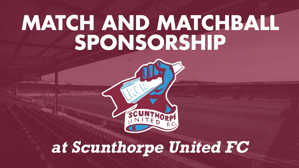 Matchday sponsors at the Iron this season