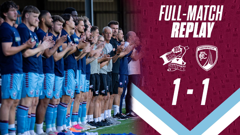 FULL-MATCH REPLAY: Iron 1-1 Chesterfield