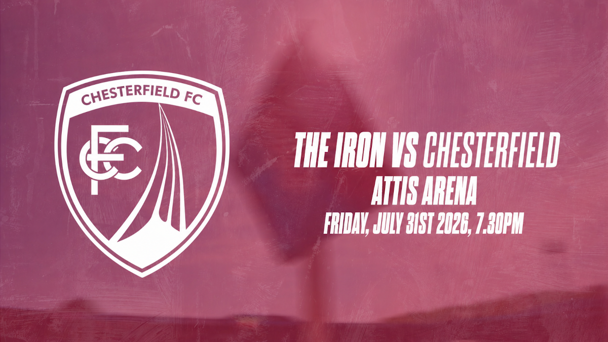 120 minutes of action against Chesterfield this Friday