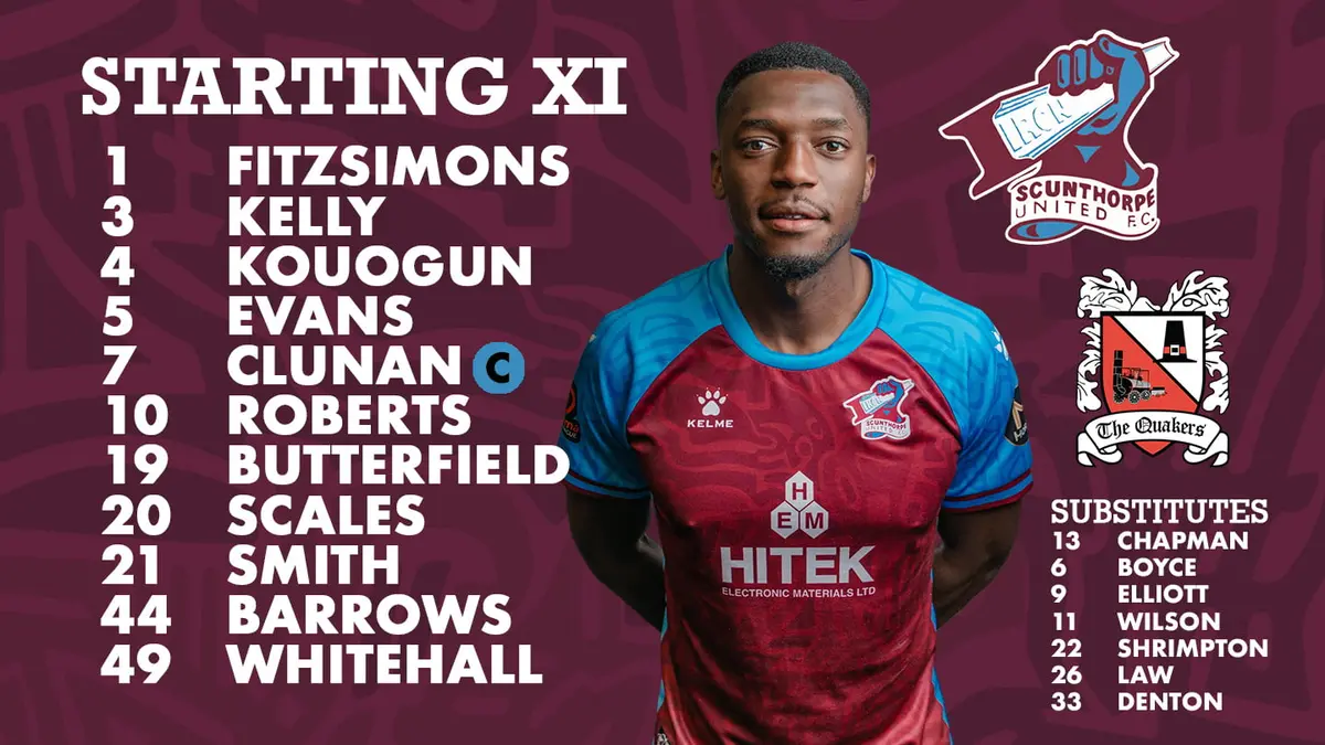 Team news: Darlington (H) - FA Trophy