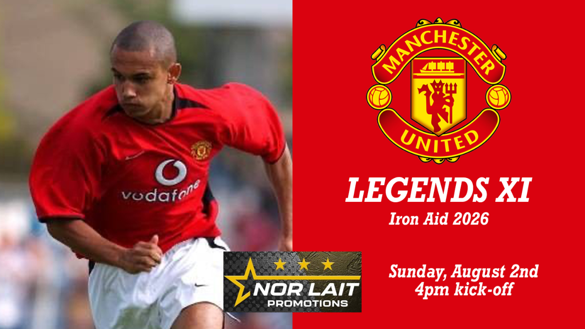 Danny Webber joins Manchester United Legends XI side for Iron Aid encounter next month