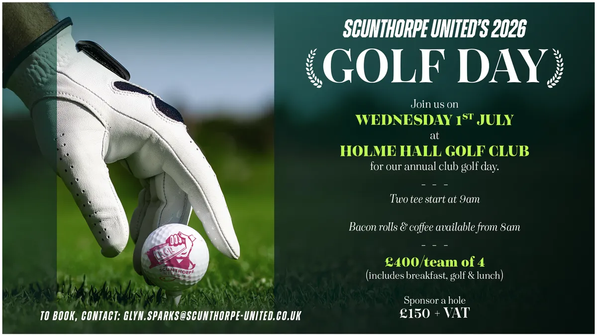 Sponsorship packages available for the Iron's annual golf day